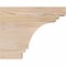 Ekena Millwork Pescadero Smooth Rafter Tail, Douglas Fir, 3 1/2"W x 10"H x 12"L RFT04X10X12PEC00SDF - alternate 2